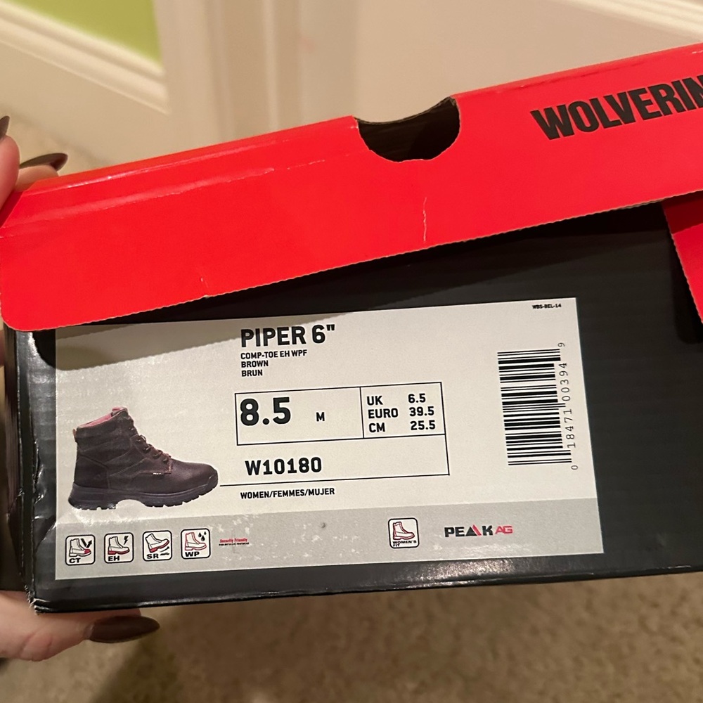 Wolverine Women's Piper Waterproof Composite Toe 6 " Construction Boot - Picture 14 of 14
